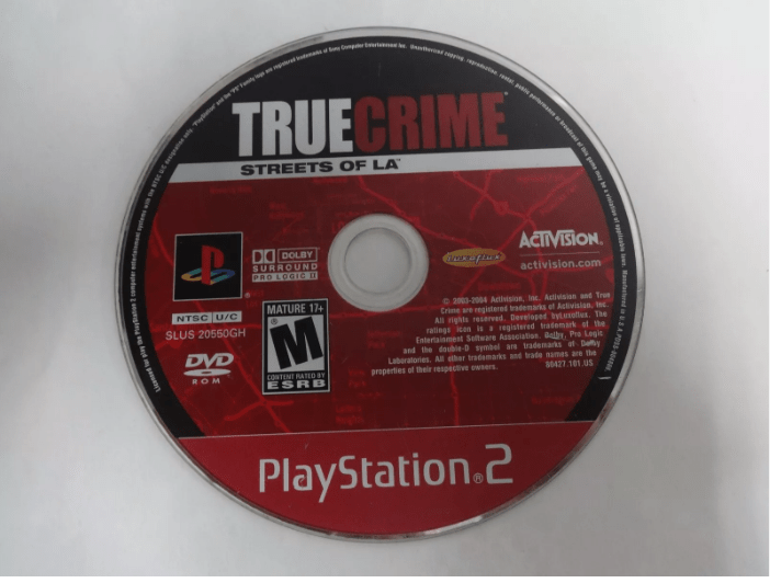 True Crimes Streets of LA - PS2 Game - Retro vGames