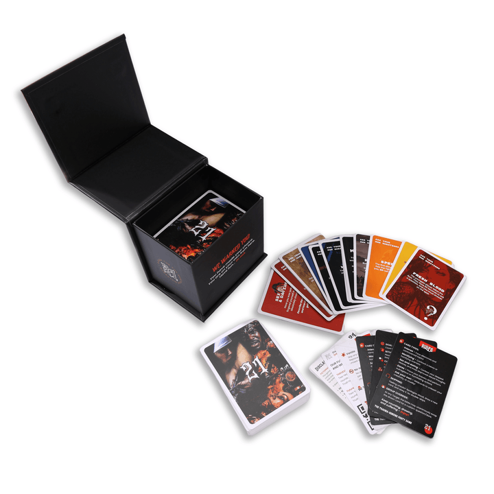 TWENTY-ONE™ Adult Party Card Game (18+) | 225 Cards for Game Night Fun - Retro vGames