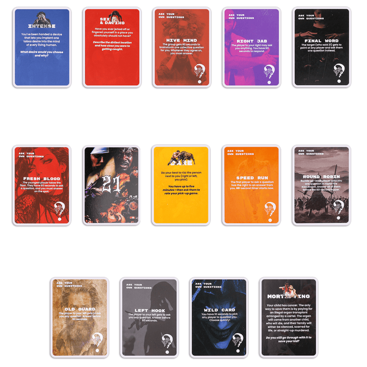 TWENTY-ONE™ Adult Party Card Game (18+) | 225 Cards for Game Night Fun - Retro vGames
