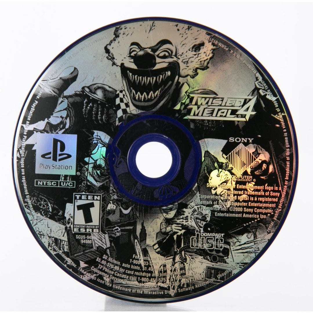 Twisted Metal 4 - PS1 Game - Retro vGames