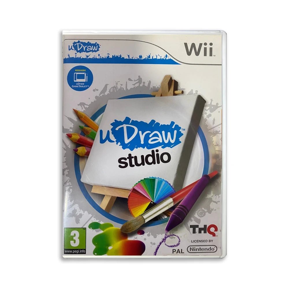 uDraw Gametablet w/uDraw Studio: Instant Artist - Wii Game - Retro vGames