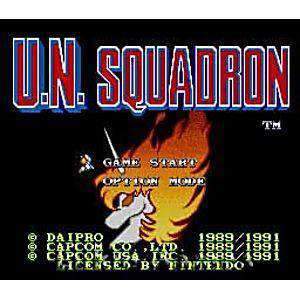 U.N. Squadron - SNES Game - Image 2