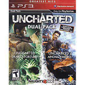 Uncharted & Uncharted 2 Dual Pack - PS3 Game - Retro vGames