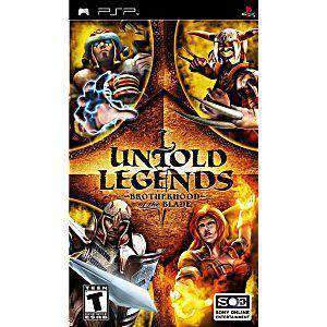 Untold Legends Brotherhood of the Blade - PSP Game - Retro vGames