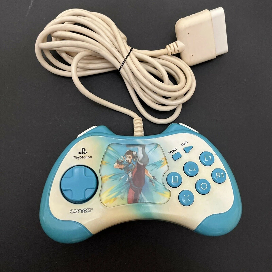 Used Playstation 2 PS2 Street Fighter 15th Anniversary Chun Li Capcom Controller - Retro vGames