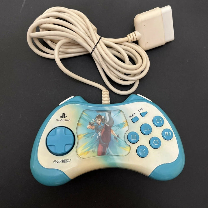Used Playstation 2 PS2 Street Fighter 15th Anniversary Chun Li Capcom Controller - Retro vGames