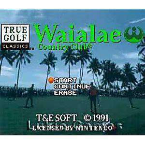 Waialae Country Club Golf - SNES Game - Image 2