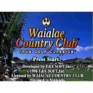 Waialae Country Club: True Golf Classics - N64 Game - Image 3