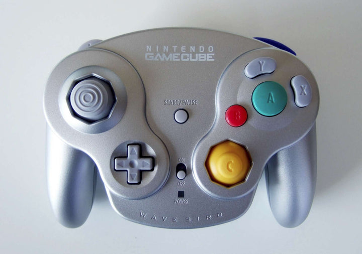 Wavebird Wireless Controller (Platinum) - Retro vGames