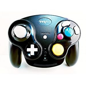 Wavedash Gamecube Wireless Controller (Black) - Retro vGames