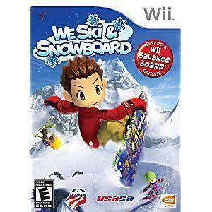 We Ski and Snowboard - Wii Game - Retro vGames