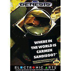Where in the World is Carmen Sandiego - Genesis Game - Retro vGames