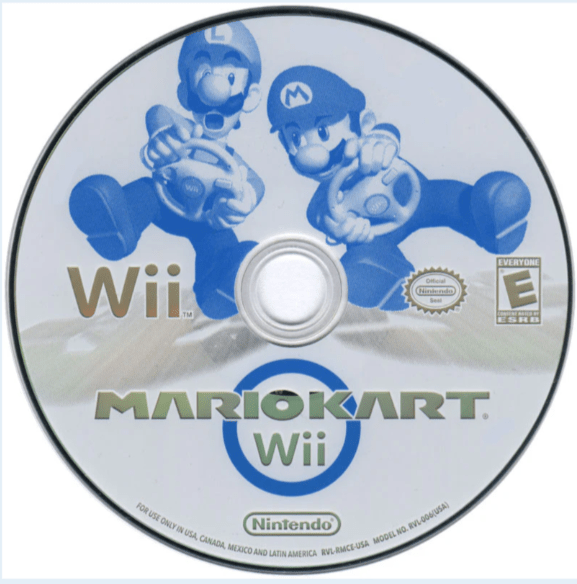 Wii Console Bundle: Mario Kart With Wheel - Retro vGames