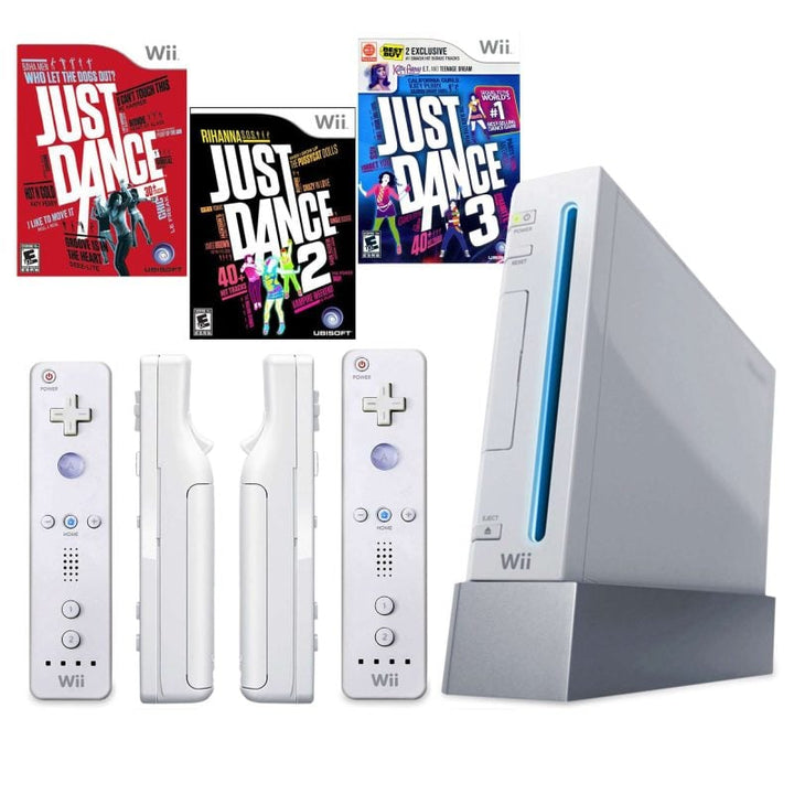 Wii Console: Just Dance Bundle - Retro vGames