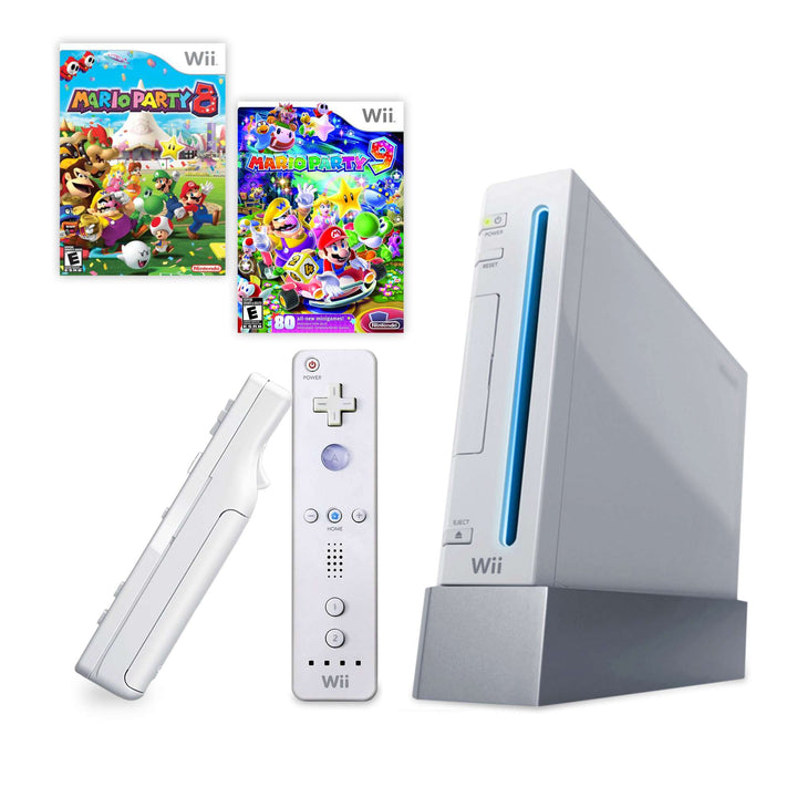 Wii Console: Mario Party 8 & 9 - Retro vGames