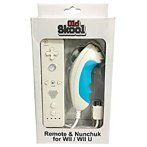 Wii Controller Bundle - Nunchuk and Remote White - Retro vGames