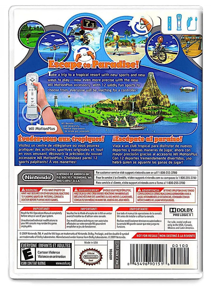 Wii Sports Resort - Wii Game - Retro vGames