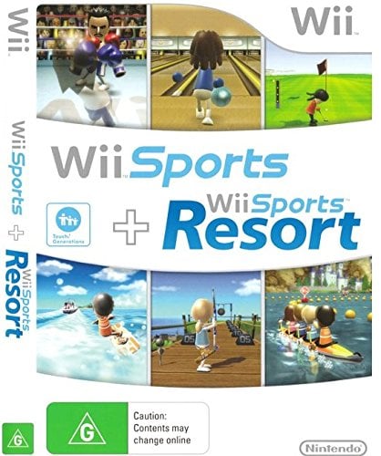 Wii Sports Resort + Wii Sports - 2 Games on 1 Disc – Wii Game - Retro vGames