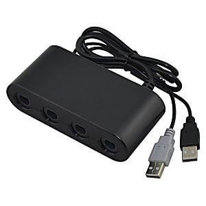 Wii U 4 Port Gamecube Controller Adapter - Retro vGames