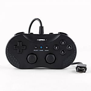 Wii / Wii U Classic Controller - Black - Retro vGames