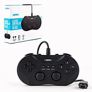 Wii / Wii U Classic Controller - Black - Retro vGames