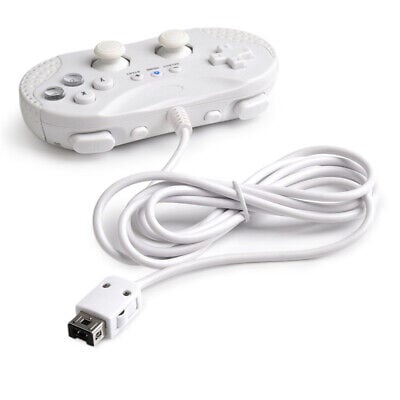 Wii / Wii U Classic Controller - White - Retro vGames