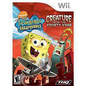SpongeBob SquarePants Creature from Krusty Krab - Wii Game | Retrolio Games