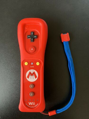 Wii/Wii U Motion Plus Controller- Mario Red Limited Edition - Retro vGames