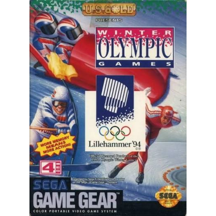 Winter Olympics: Lillehammer '94 - Game Gear Game - Retro vGames
