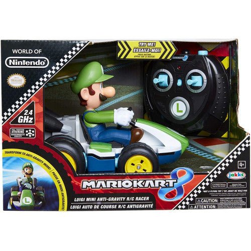 World of Nintendo Mario Kart Mini RC Racer - Luigi - Retro vGames