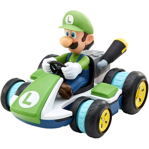 World of Nintendo Mario Kart Mini RC Racer - Luigi - Retro vGames