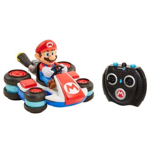 World of Nintendo Mario Kart Mini RC Racer - Mario - Retro vGames