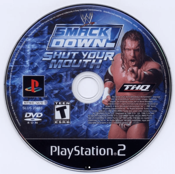 WWE smackdown Shut Your Mouth – PS2 Game - Retro vGames