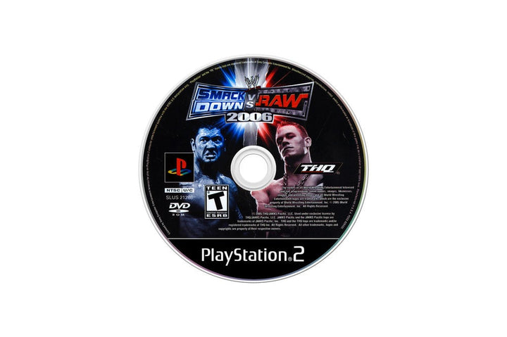 WWE Smackdown vs. Raw 2006 - PS2 Game - Retro vGames