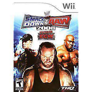 WWE Smackdown vs. Raw 2008 - Wii Game - Retro vGames