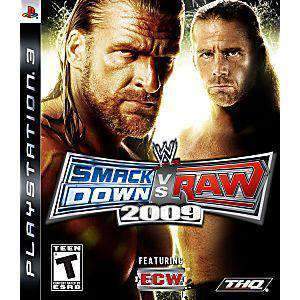 WWE SmackDown vs. Raw 2009 - PS3 Game - Retro vGames