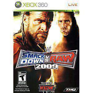 WWE SmackDown vs Raw 2009 - Xbox 360 Game - Retro vGames