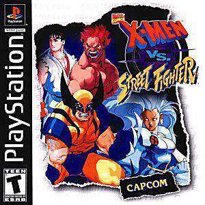 X-men vs Street Fighter - PS1 Game - Retro vGames