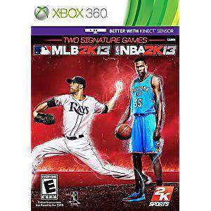 MLB 2K13 / NBA 2K13 Combo Pack - Xbox 360 Game | Retrolio Games