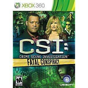 CSI Fatal Conspiracy - Xbox 360 Game | Retrolio Games