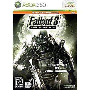 Fallout 3 Add-on Broken Steel and Point Lookout - Xbox 360 Game | Retrolio Games