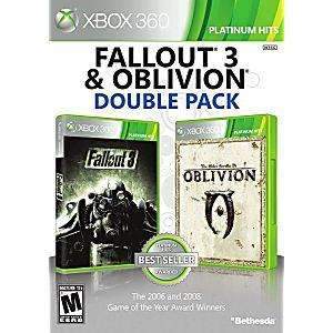 Fallout 3 & Oblivion Double Pack - Xbox 360 Game | Retrolio Games