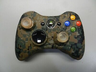 XBOX 360 Camouflage Special Edition Wireless Controller - Retro vGames