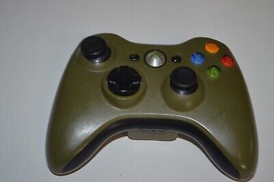 XBOX 360 Halo 3 Green Limited Edition Wireless Controller - Retro vGames