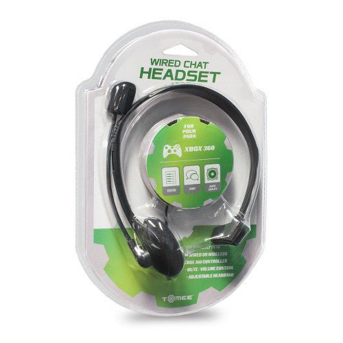 Xbox 360 Headset Black - Retro vGames