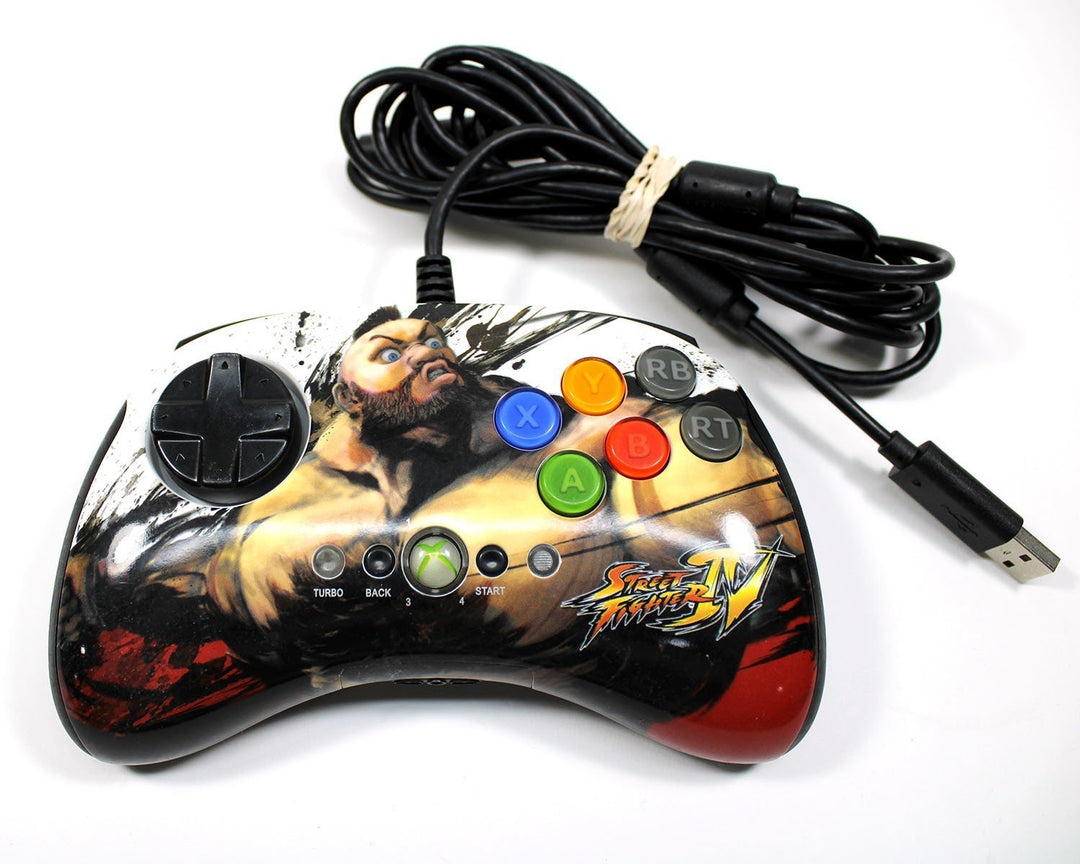 Xbox 360 MadCatz Street Fighter IV Zangief Wired Controller - Retro vGames