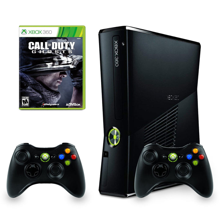 Xbox 360 Slim Console Bundle: Call of Duty Ghosts - Retro vGames