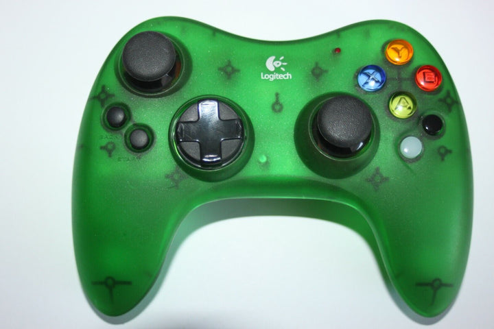 Xbox Attack Green Logitech Wireless Controller - Retro vGames