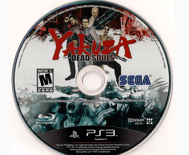Yakuza Dead Souls - PS3 Game - Retro vGames