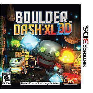 Boulder Dash XL 3D - 3DS Game | Retrolio Games